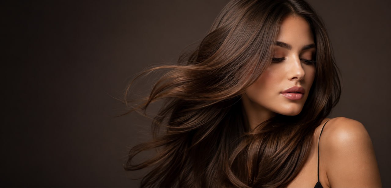 Hair care beauty campaign image